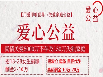 叙永捐卵助孕生子 爱心志愿者招募